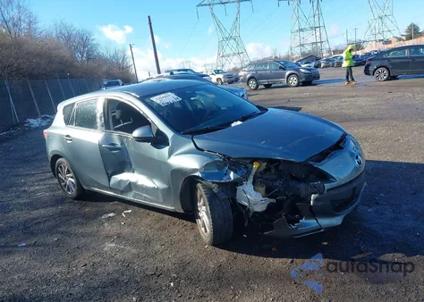 2012 Mazda Mazda3 from USA, damaged, VIN JM1BL1L86C1611897